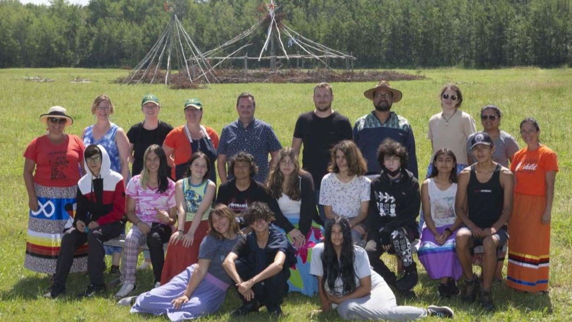 WSD students attending One Dish with One Spoon camp